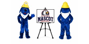 Sparky The Fire Dog Mascot Costume Sparky The Fire Dog Mascot Costume