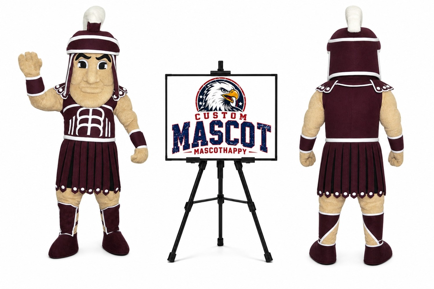Spartan Mascot Costume Spartan Mascot Costume