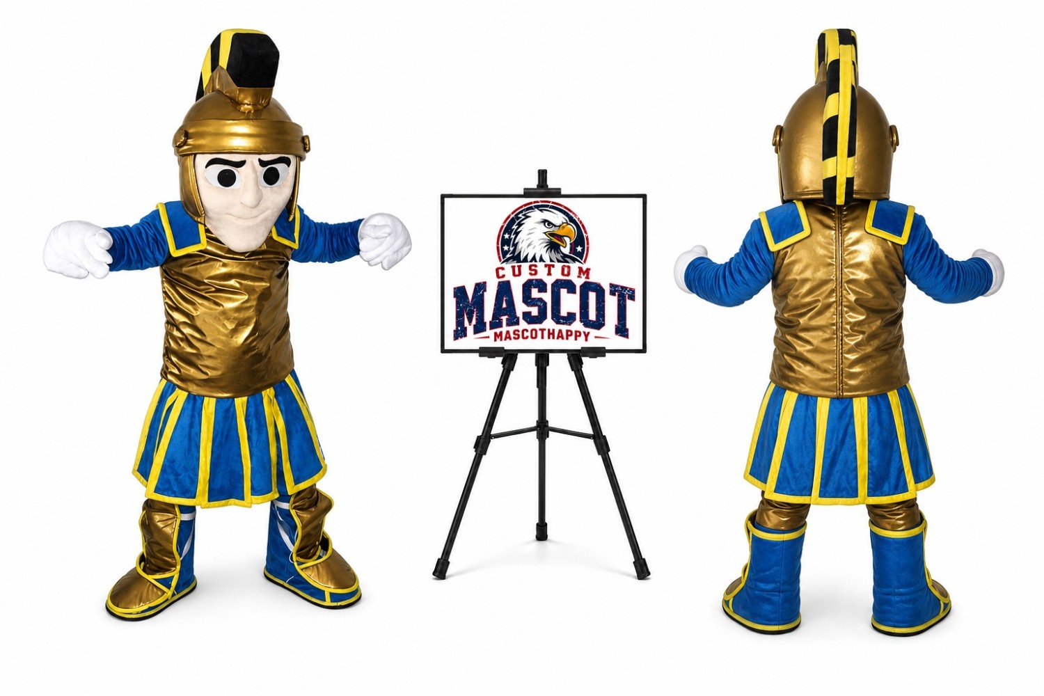 Spartan Trojan Knight Mascot Costume Spartan Trojan Knight Mascot Costume