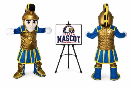 Spartan Trojan Knight Mascot Costume