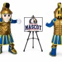 Spartan Trojan Knight Mascot Costume