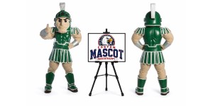 Spartan Trojan Knight Sparty Mascot Costume Spartan Trojan Knight Sparty Mascot Costume