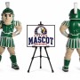 Spartan Trojan Knight Sparty Mascot Costume