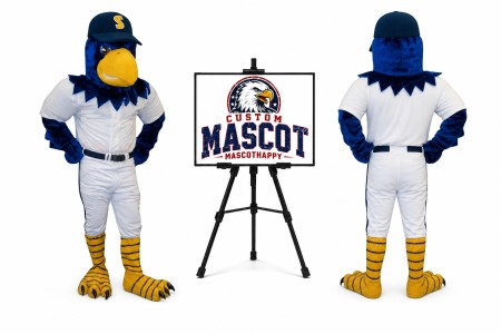 Spokane Riverhawk Mascot Costume