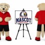 Sport Dog Mascot Costume for Sports Events