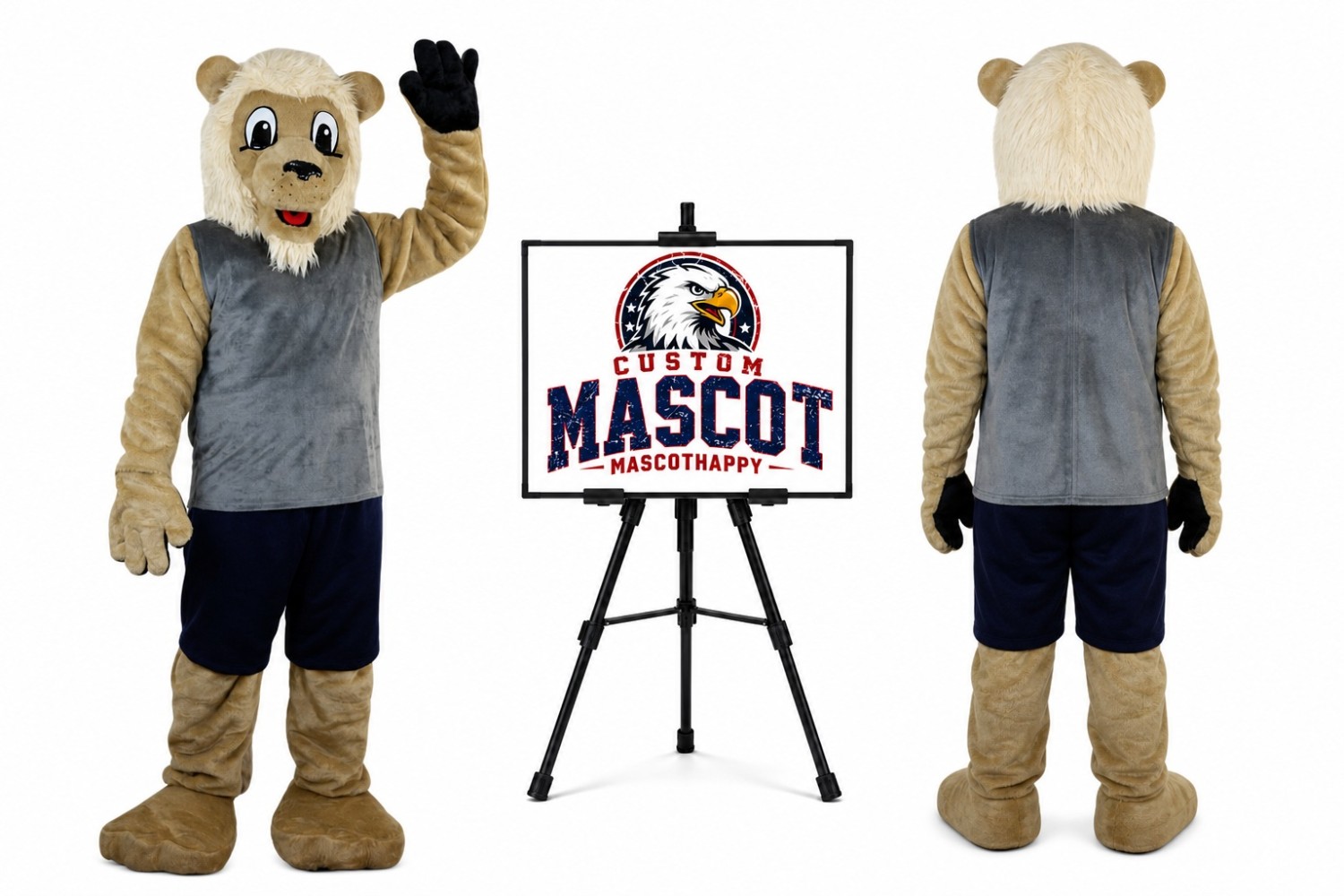 Sport Lion Mascot Costume for Sports Events Sport Lion Mascot Costume for Sports Events