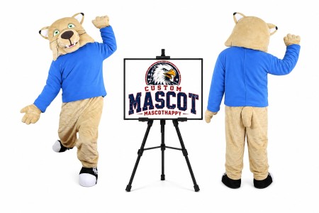 Sport Wildcat Mascot Costume for Sports Events