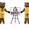 Sport Beaver Mascot Costume for Sports Events