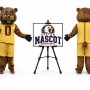 Sport Beaver Mascot Costume for Sports Events