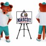 Sport Fox Mascot Costume for Sports Events