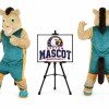Sport Mustang Horse Mascot Costume for Sports Events
