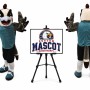 Sport Falcon Mascot Costume for Sports Events