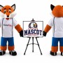 Sport Fox Mascot Costume for Sports Events