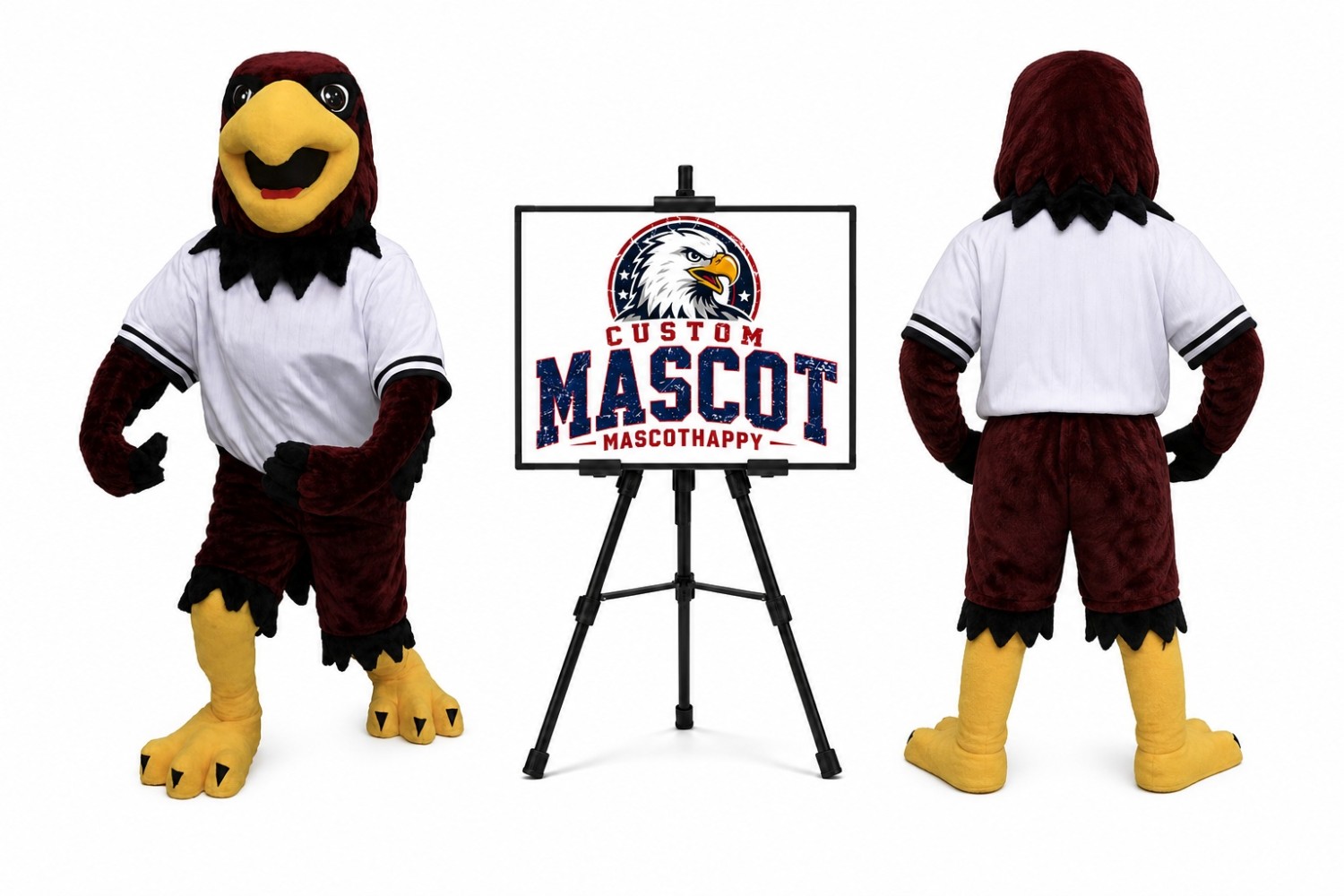 Sport Hawk Mascot Costume for Sports Events Sport Hawk Mascot Costume for Sports Events