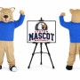 Sport Leopard Mascot Costume for Sports Events