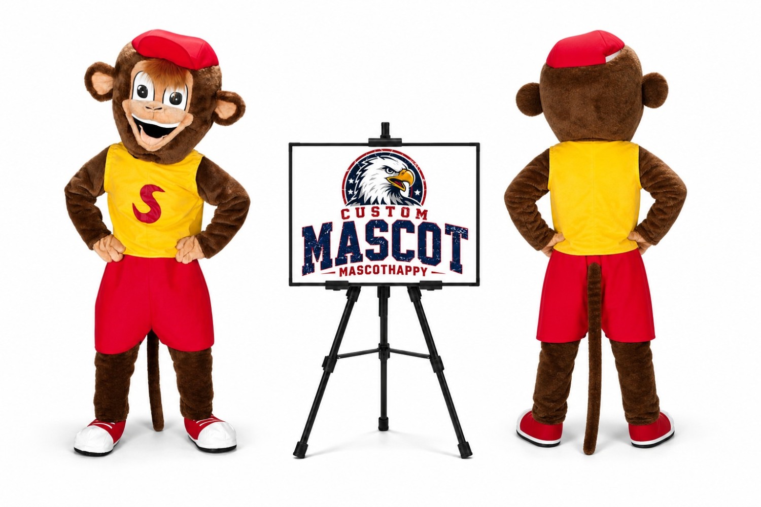 Sport Monkey Mascot Costume for Sports Events Sport Monkey Mascot Costume for Sports Events