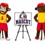 Sport Monkey Mascot Costume for Sports Events