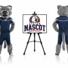 Sport Power Wolf Mascot Costume for Sports Events