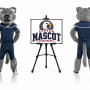 Sport Power Wolf Mascot Costume for Sports Events