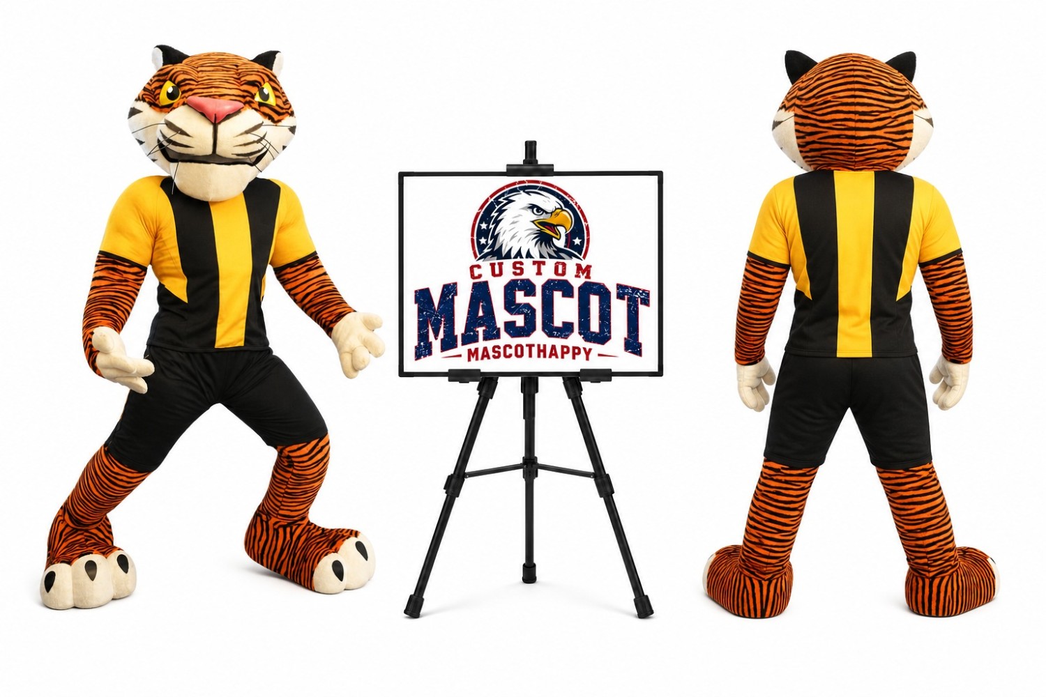 Sport Tiger Mascot Costume for Sports Events Sport Tiger Mascot Costume for Sports Events