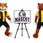 Sport Tiger Mascot Costume for Sports Events