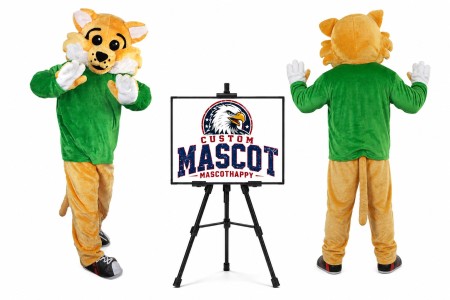 Sport Wildcat Mascot Costume for Sports Events