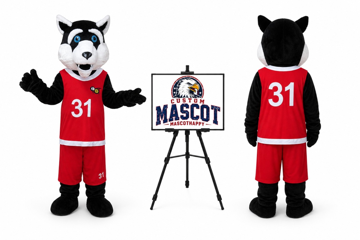 Sport Wolf Mascot Costume for Sports Events Sport Wolf Mascot Costume for Sports Events