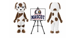 Spot Dog Mascot Costume Spot Dog Mascot Costume