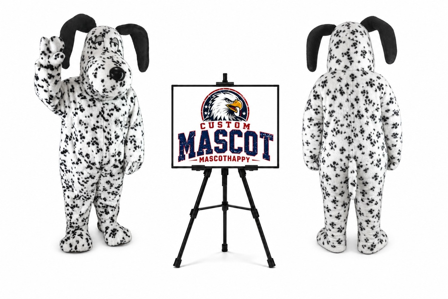 Spotty Dog Mascot Costume Spotty Dog Mascot Costume