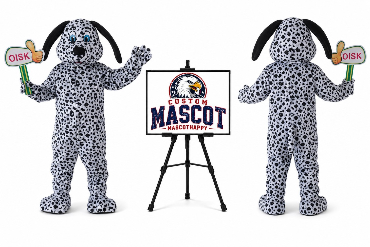 Spotty Dog Mascot Costume Spotty Dog Mascot Costume