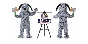 Spotty Dog Mascot Costume Spotty Dog Mascot Costume