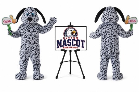 Spotty Dog Mascot Costume