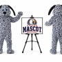 Spotty Dog Mascot Costume