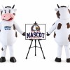 Spotty Milk Cow Mascot Costume