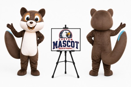 Squirrel Mascot Costume