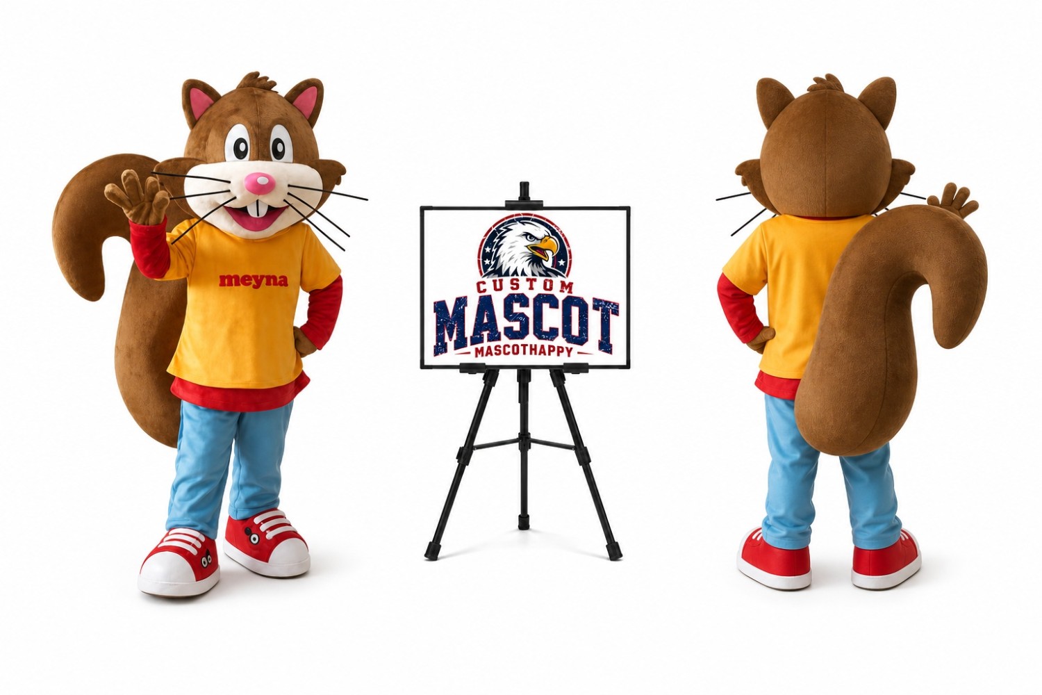Squirrel Mascot Costume Squirrel Mascot Costume
