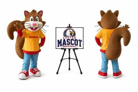 Squirrel Mascot Costume