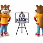 Squirrel Mascot Costume