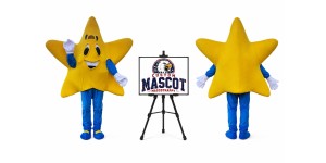 Star Mascot Costume Star Mascot Costume