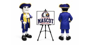 Statesman Mascot Costume Statesman Mascot Costume