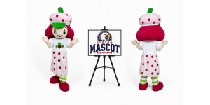 Strawberry Girl Mascot Costume Strawberry Girl Mascot Costume