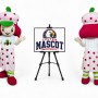 Strawberry Girl Mascot Costume