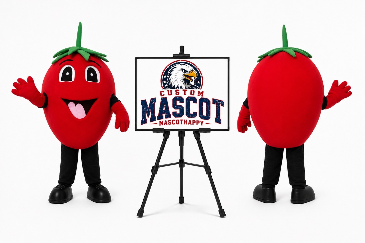 Strawberry Mascot Costume Strawberry Mascot Costume