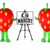 Strawberry Mascot Costume