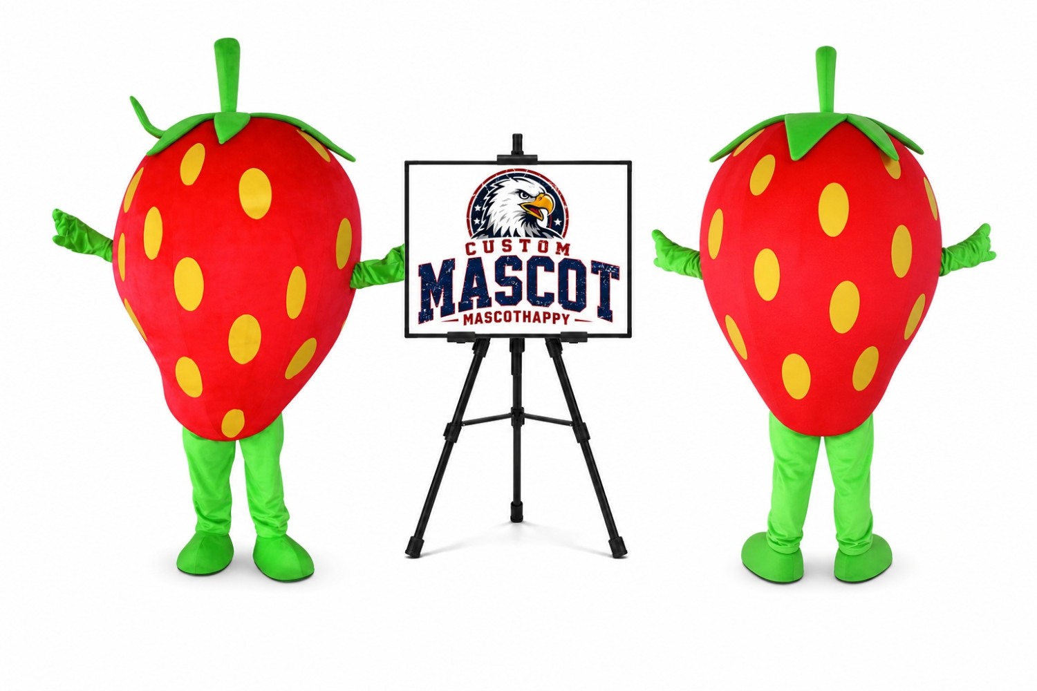 Strawberry Mascot Costume Strawberry Mascot Costume