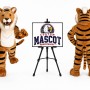 Striped Tiger Mascot Costume
