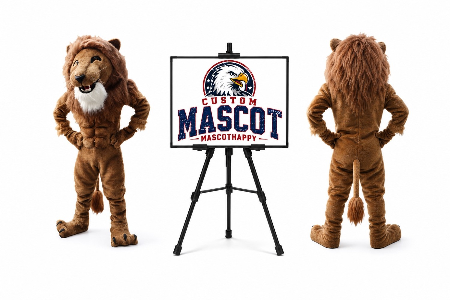 Strong Lion Mascot Costume Strong Lion Mascot Costume