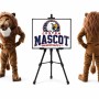 Strong Lion Mascot Costume