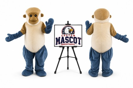 Strong Monkey Mascot Costume