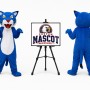 Stuffed Animal Cartoon Tiger Mascot Costume